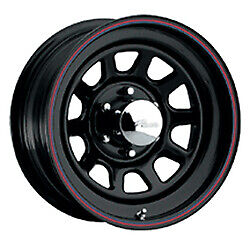 Pacer 16x8 6X5.50 342B Black Daytona B Wheel Rim | Qty 1