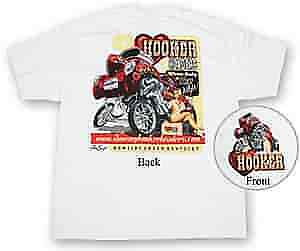 Hooker Headers 10149-MD Hooker Willys Pin-Up Retro T-Shirt