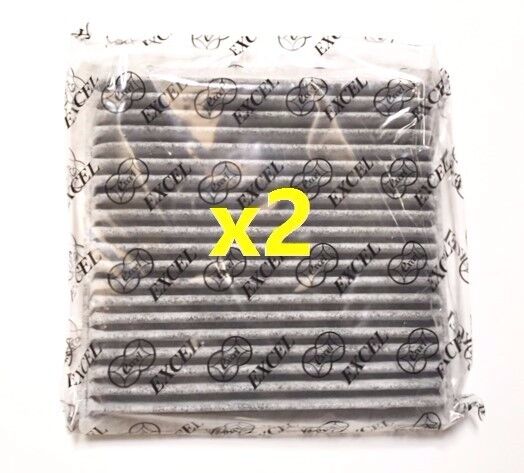 x2 C35516 CHARCOAL CARBON CABIN AIR FILTER for MPV Galant Outback CF9846A 24875 