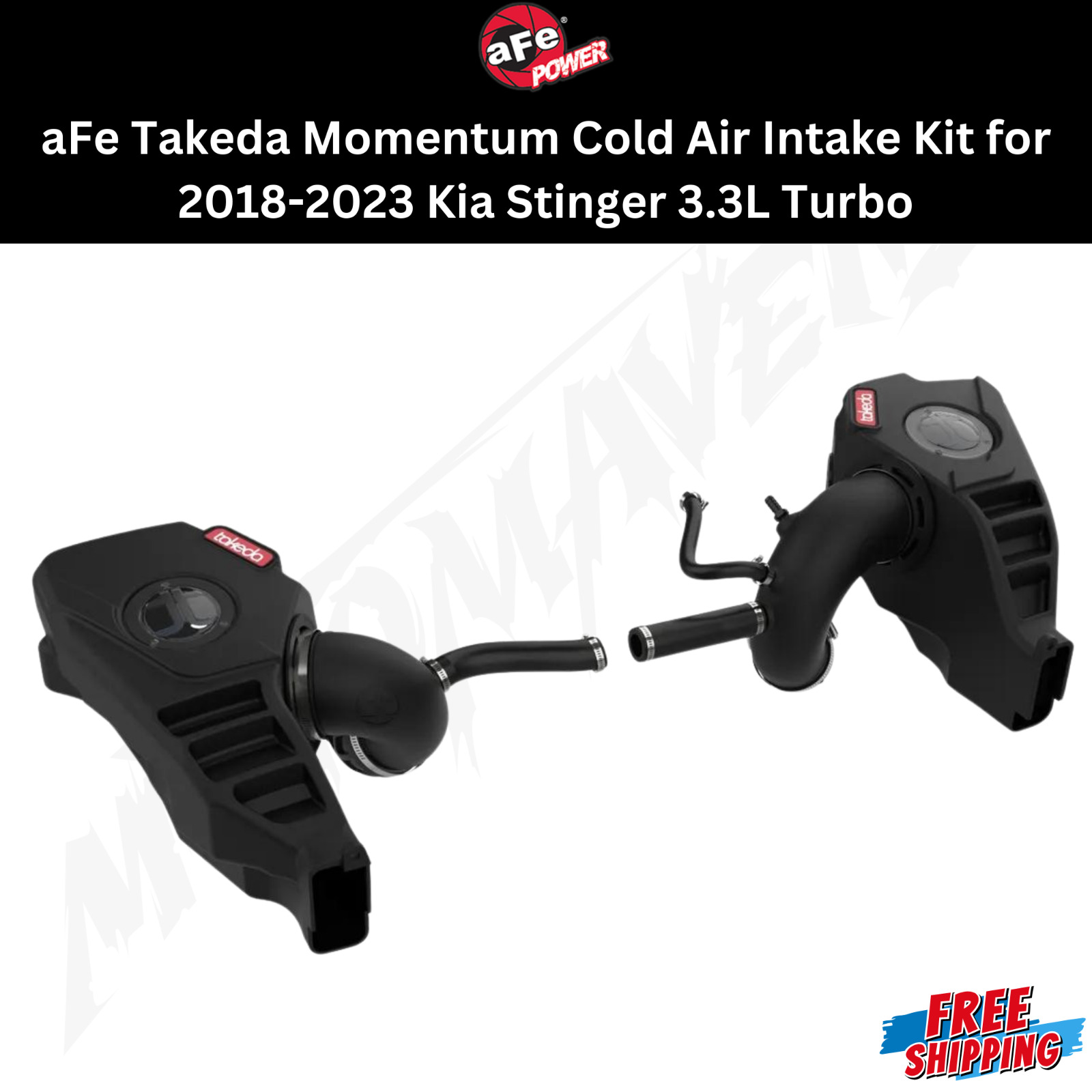 aFe Takeda Momentum Cold Air Intake Kit for 2018-2023 Kia Stinger 3.3L Turbo