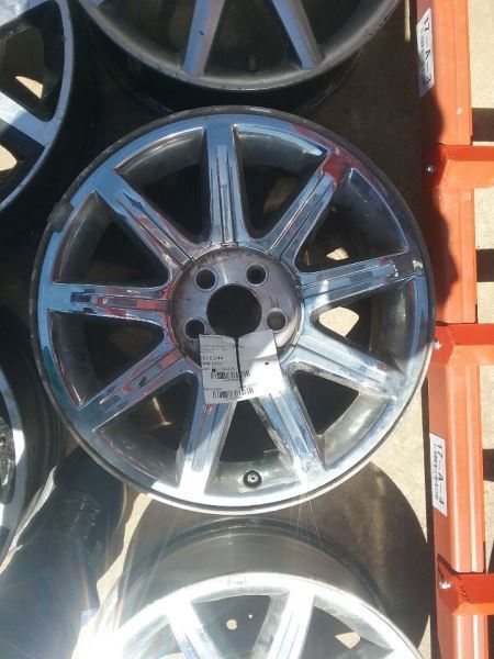 Wheel 18x7-1/2 Aluminum 9 Spoke RWD Fits 05-06 300 616349
