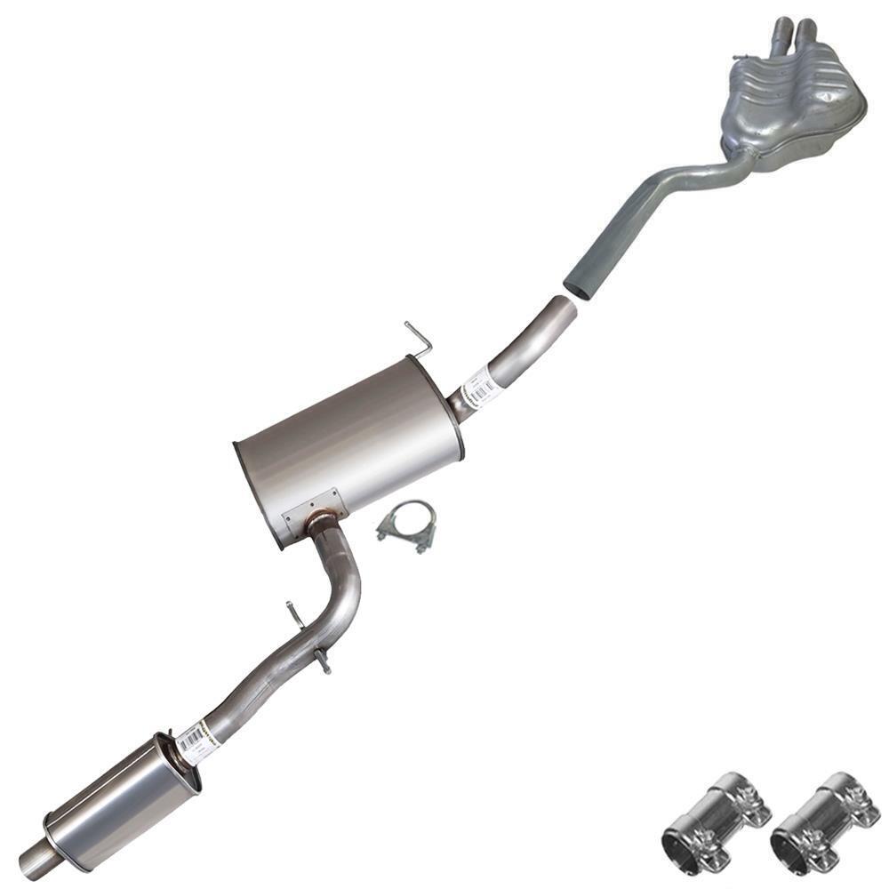 Resonator Pipe Muffler Exhaust System Kit fits: 2005-2011 VW Jetta 2.5L