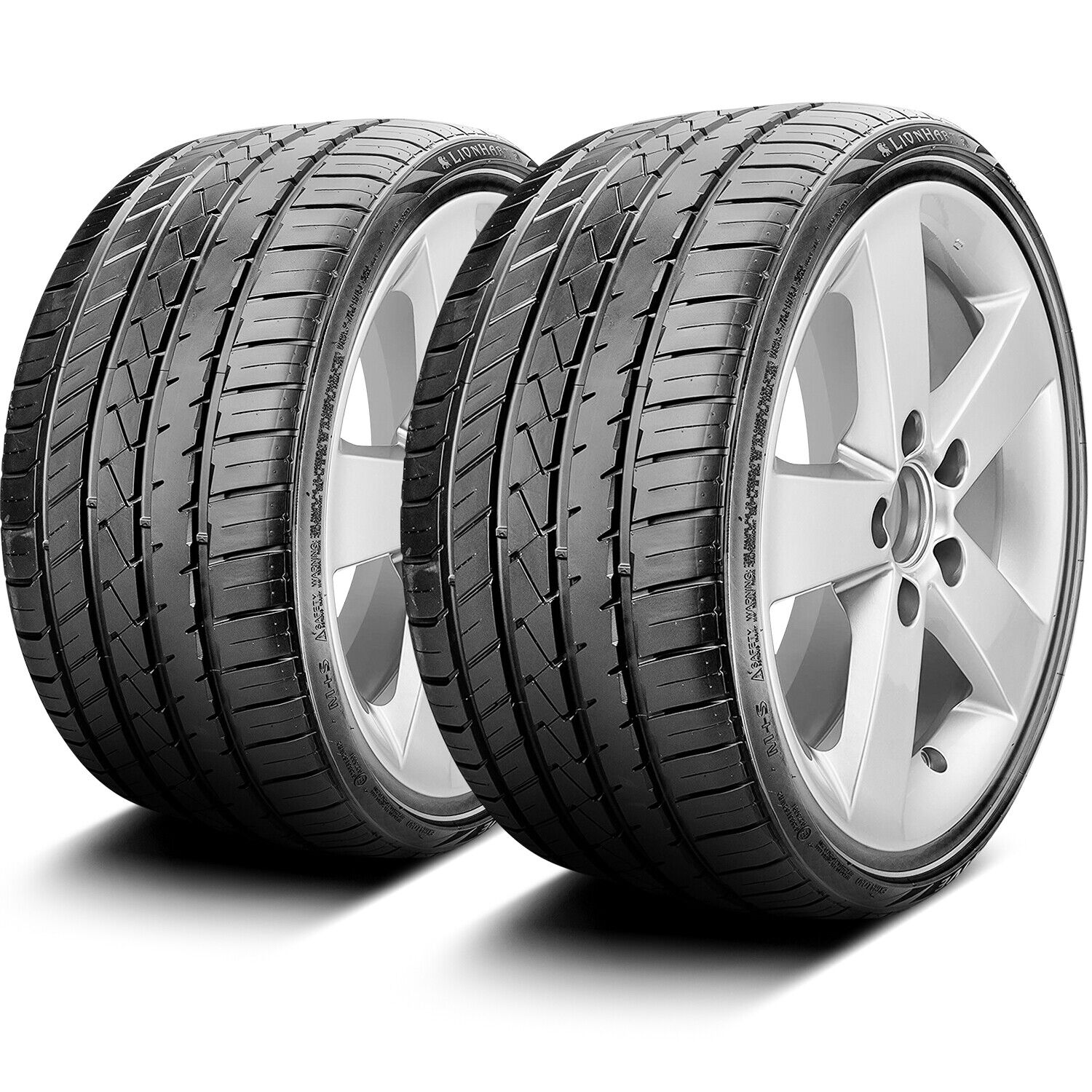 2 Tires Lionhart LH-FIVE 325/25R20 325/25ZR20 101Y XL A/S All Season