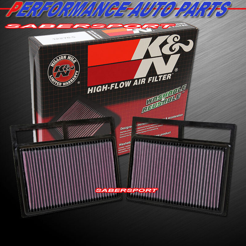 K&N 33-2412 Air Intake Filter for 2003-2020 Mercedes-Benz S600 CL600 and More