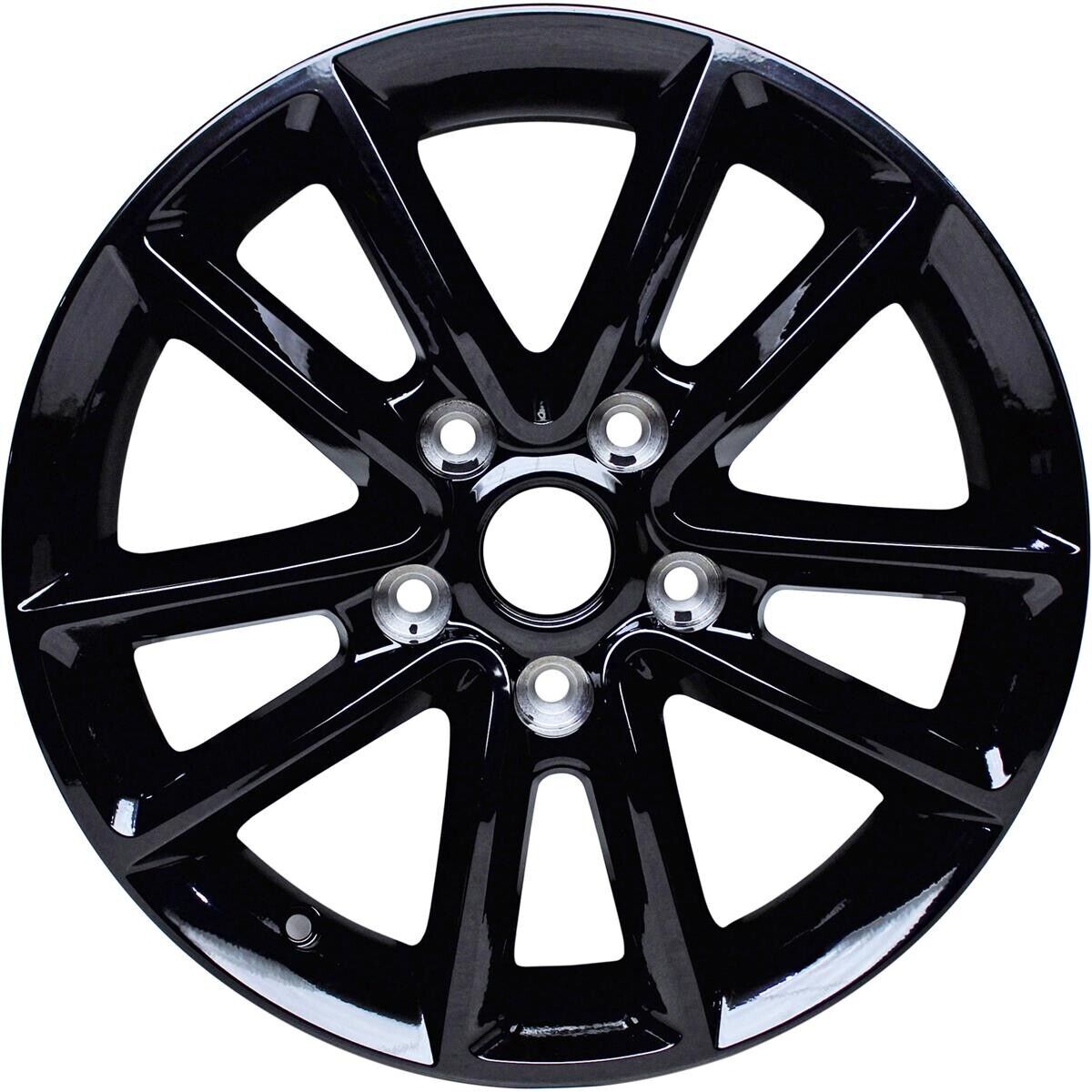 New 17X6.5 Inch Aluminum Wheel For 2013-2020 Dodge Journey Black Rim
