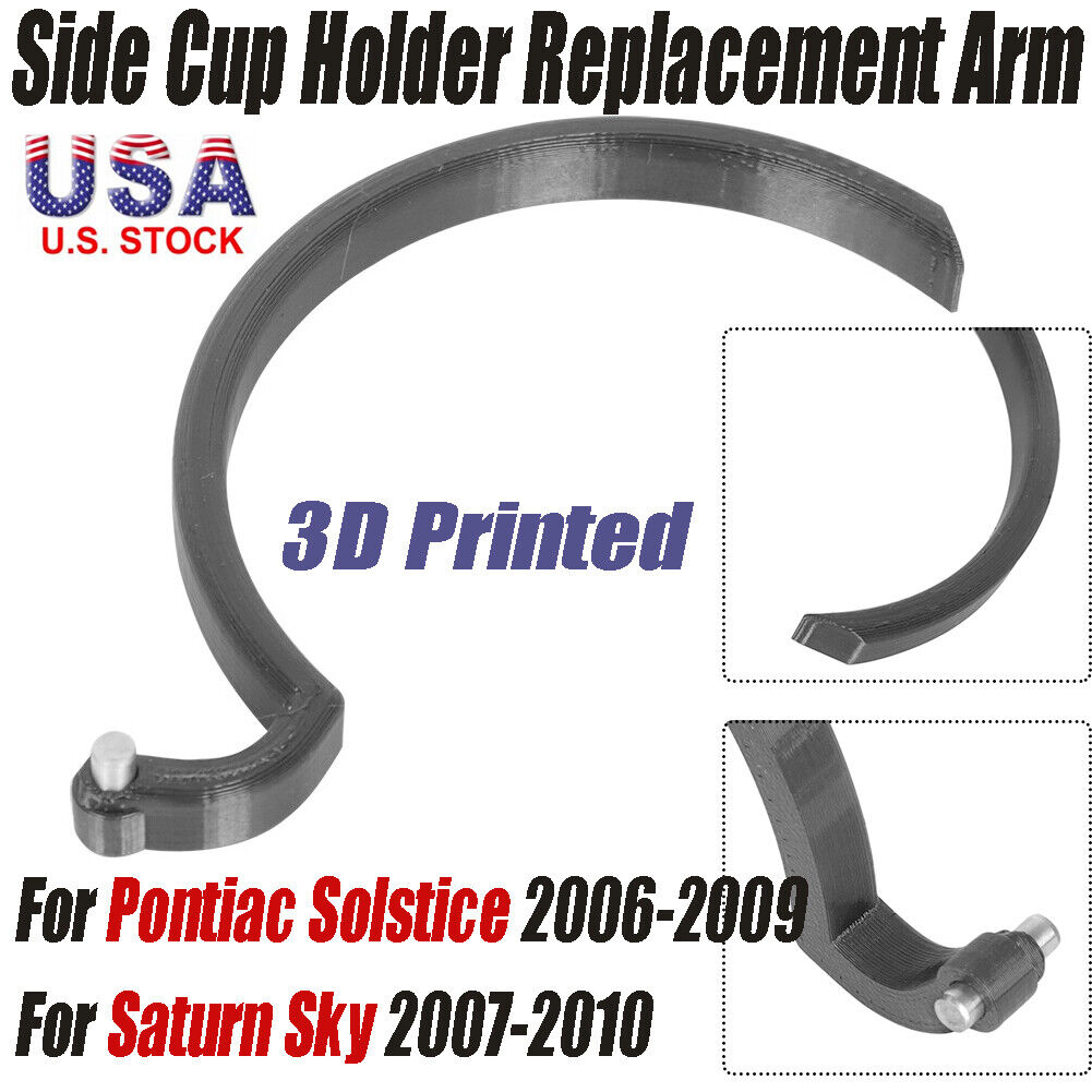 For Saturn Sky 07-10 Pontiac Solstice 06-09 Pass Side Cup Holder Replacement Arm
