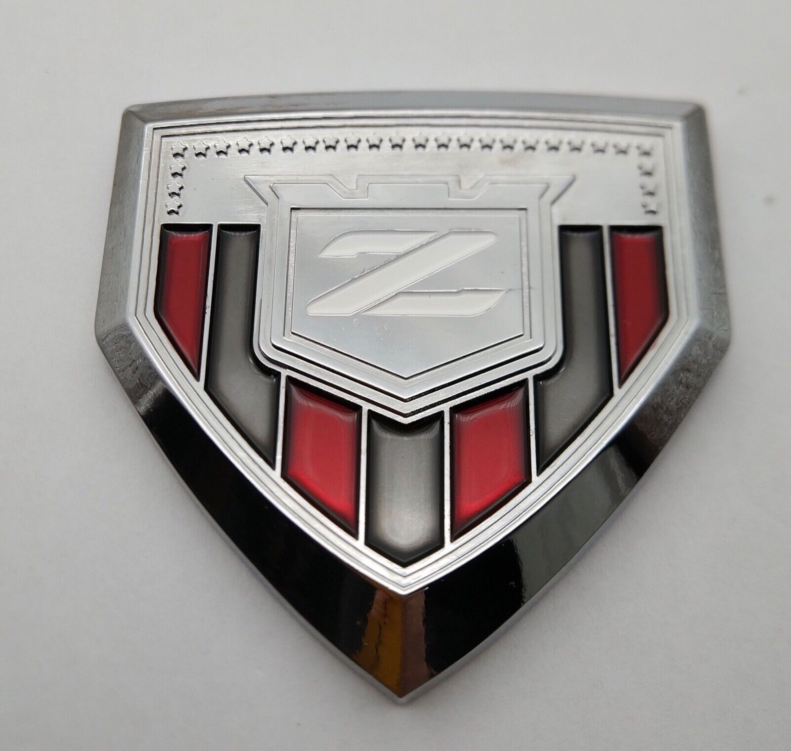 Nissan Fairlady Z - Z32 300ZX silver Spec Edition Hood emblem - Horsepower Coin