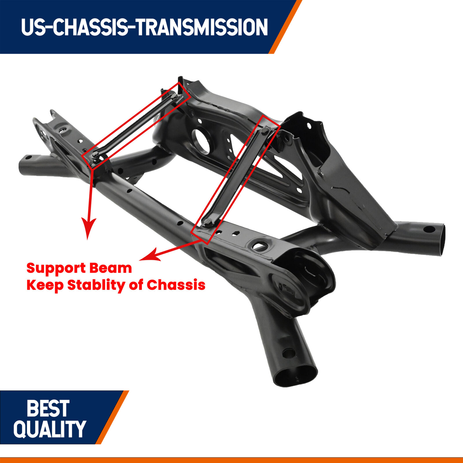 For Dodge Caliber Compass Patriot FWD 2WD Rear Crossmember Subframe Cradle 