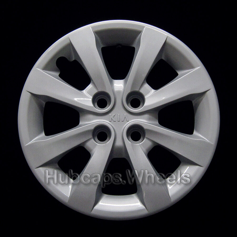 Hubcap for Kia Rio 2012-2017 - Genuine OEM 15-inch Wheel Cover - Silver 66025