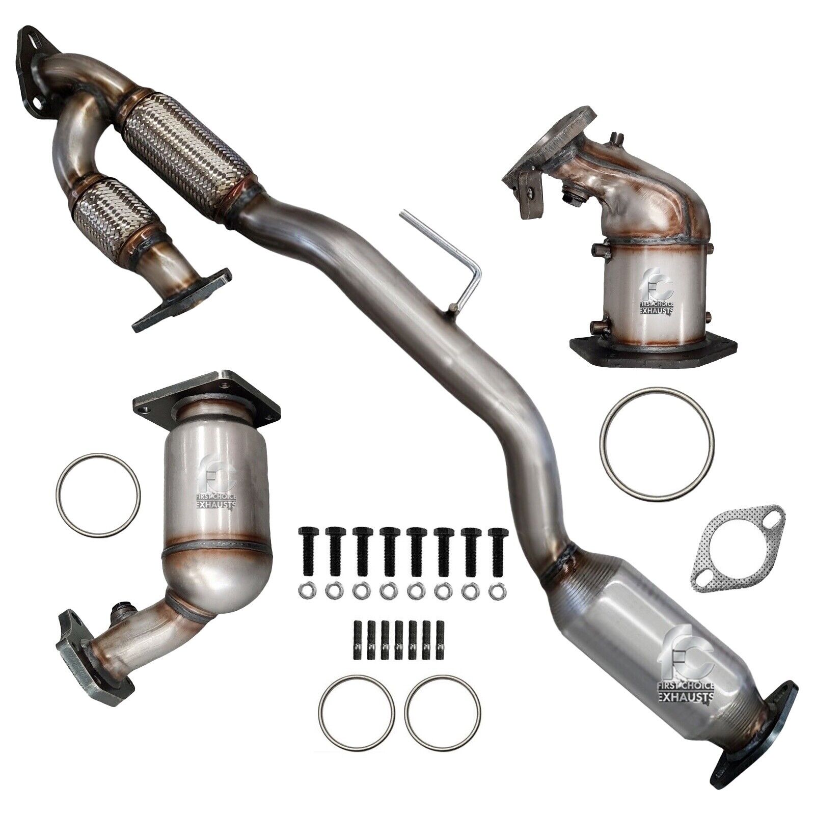 Catalytic Converter Set For 2009 2010 2011-2014 Nissan Murano 3.5L V6 w/ Y-Pipe