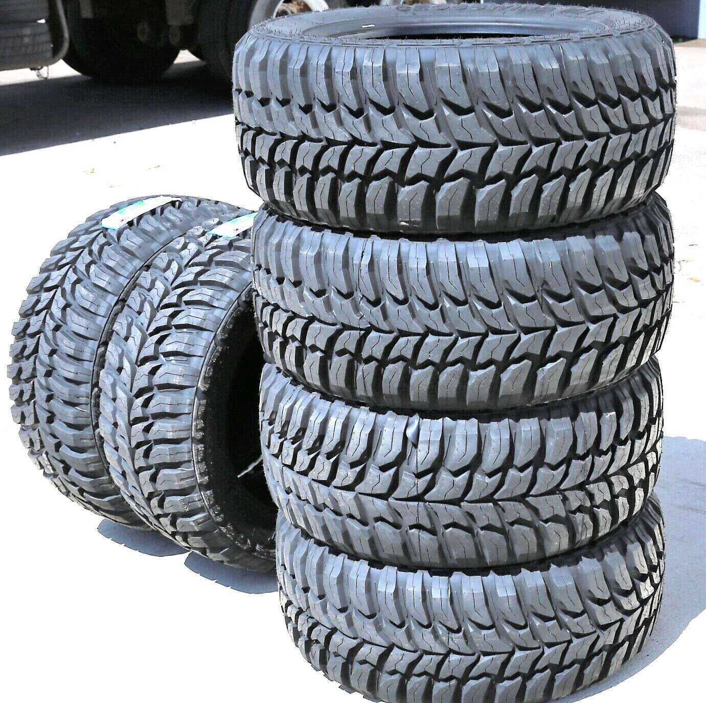 6 New Crosswind M/T LT 235/85R16 120/116Q E 10 Ply MT Mud Tires