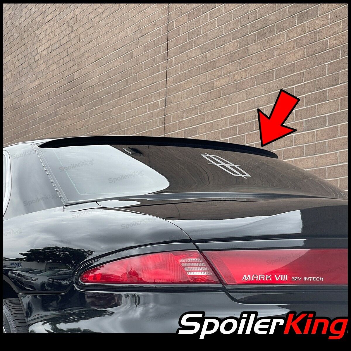 Rear Window Roof Spoiler Wing (Fits: Lincoln Mark VIII 8 1993-1998) 244R
