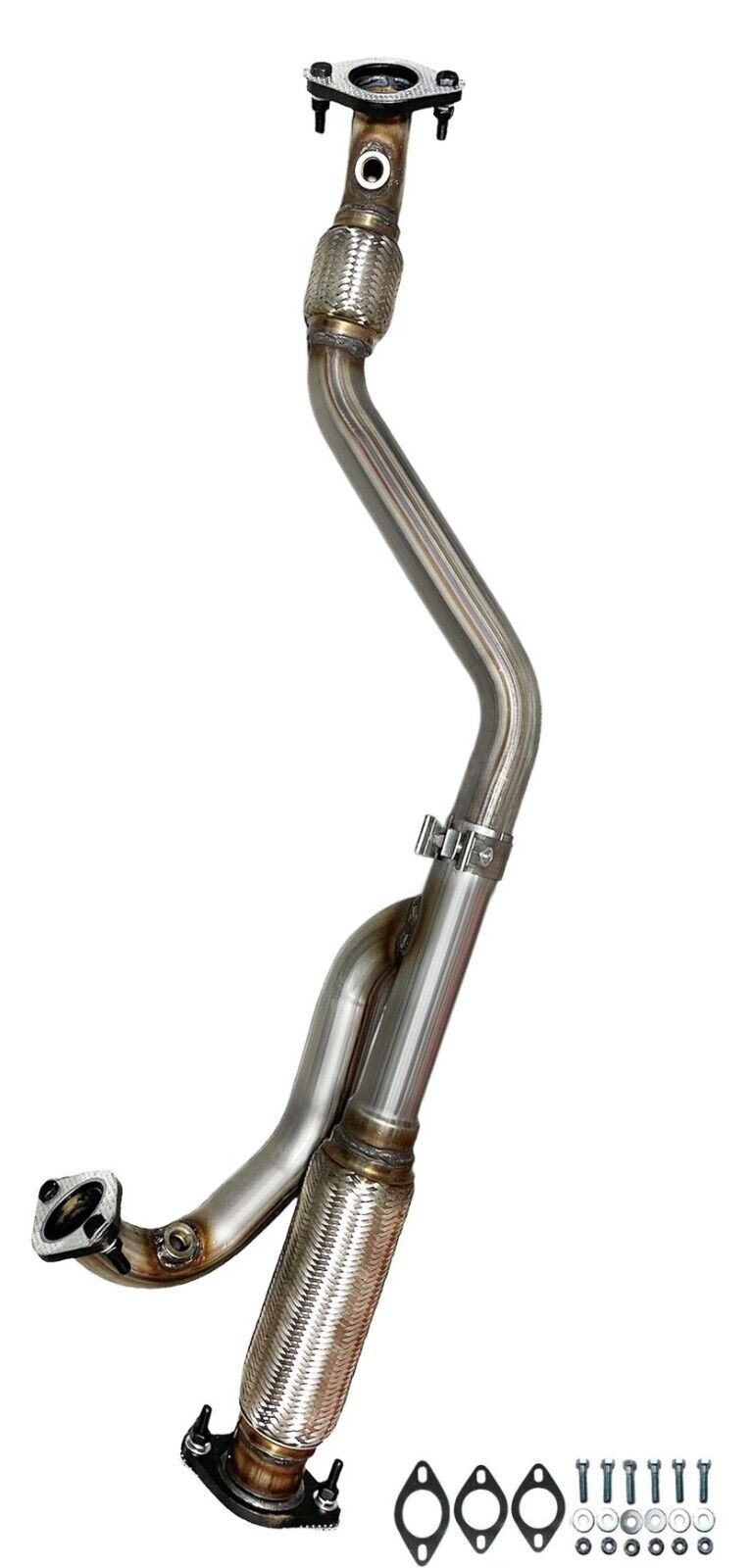 Exhaust Front Flex Pipe for 2009-2017 GMC Acadia Chevy Traverse, Buick Enclave