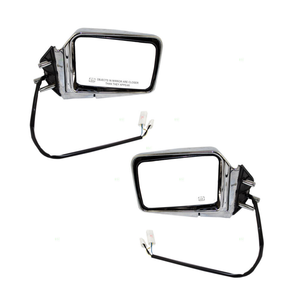 Brock Power Mirror Chrome With Heat Set For Pathfinder Left Right