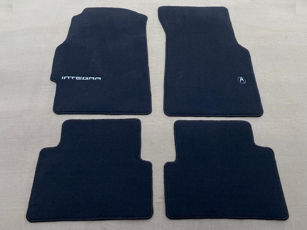 For Acura integra Dc2 Coupe Black Floor mat mats carpet set of4 Fits; 1994/01