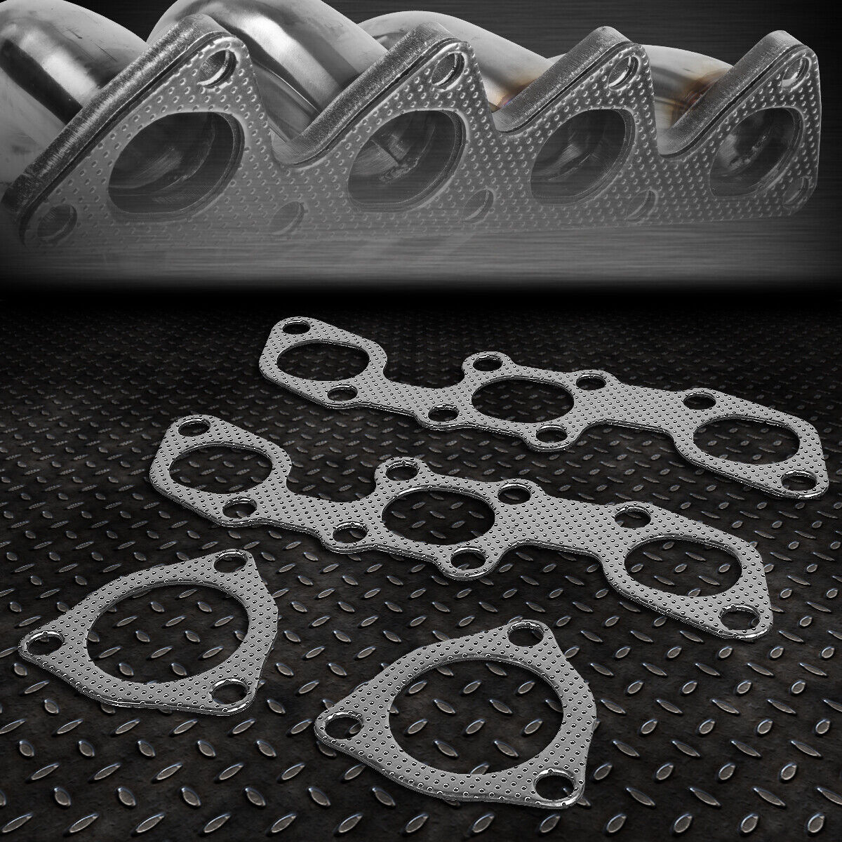 FOR 90-96 NISSAN 300ZX 3.0L ENGINE NON TURBO EXHAUST MANIFOLD HEADER GASKET SET