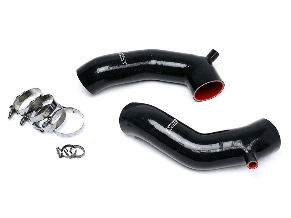 HPS Silicone Air Intake Tube Hose Kit for Infiniti 11-13 M56 5.6L V8 BLACK 12