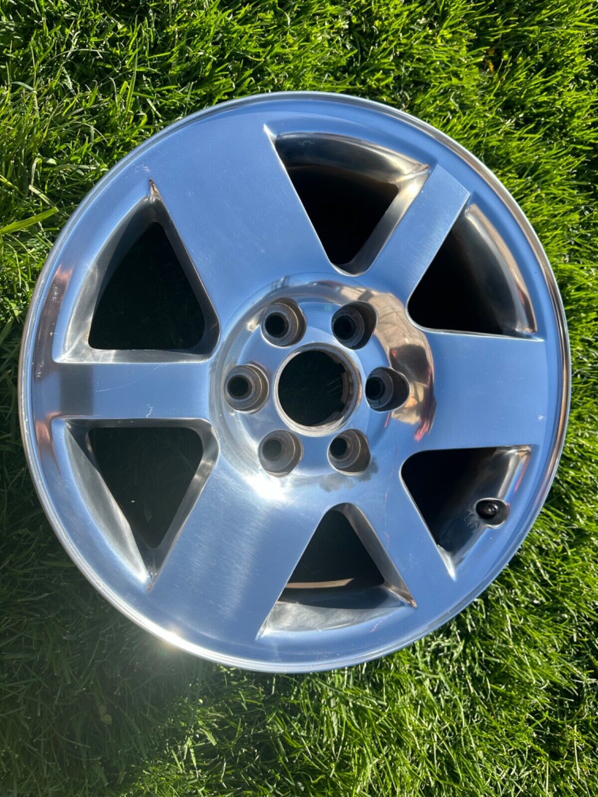 Wheel Rim GMC Sierra 1500 Denali Yukon XL 18 2007-2014 09595664 Polished OE 5302