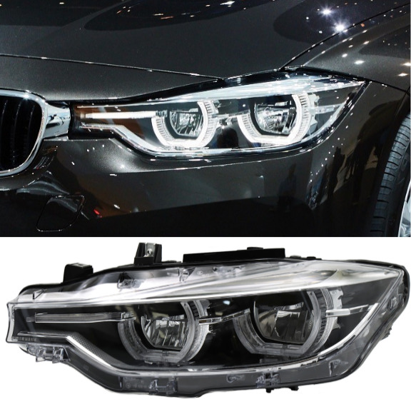 Left Side LED Headlight For 2016-2019 BMW 3 Series F30 328i 330i 320i W/O AFS