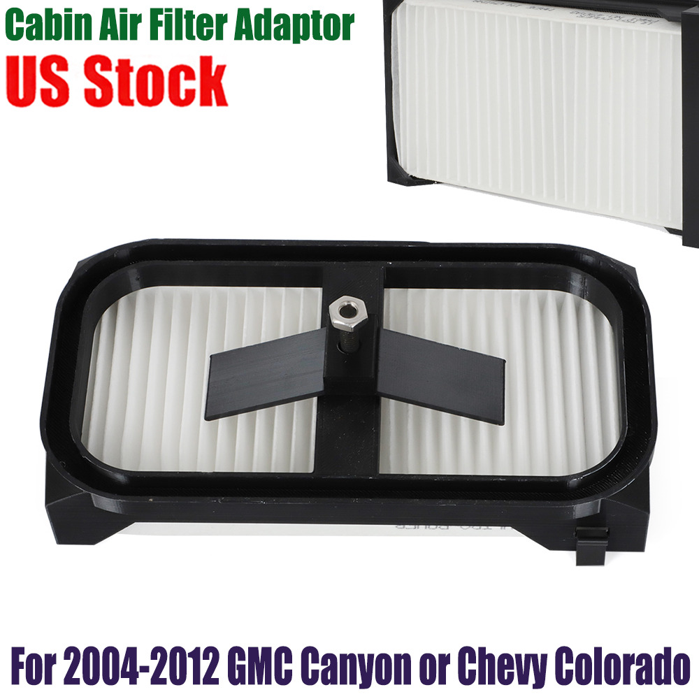 Cabin Air Filter Adaptor Kit For 2004-2012 GMC Canyon or Chevy Colorado US