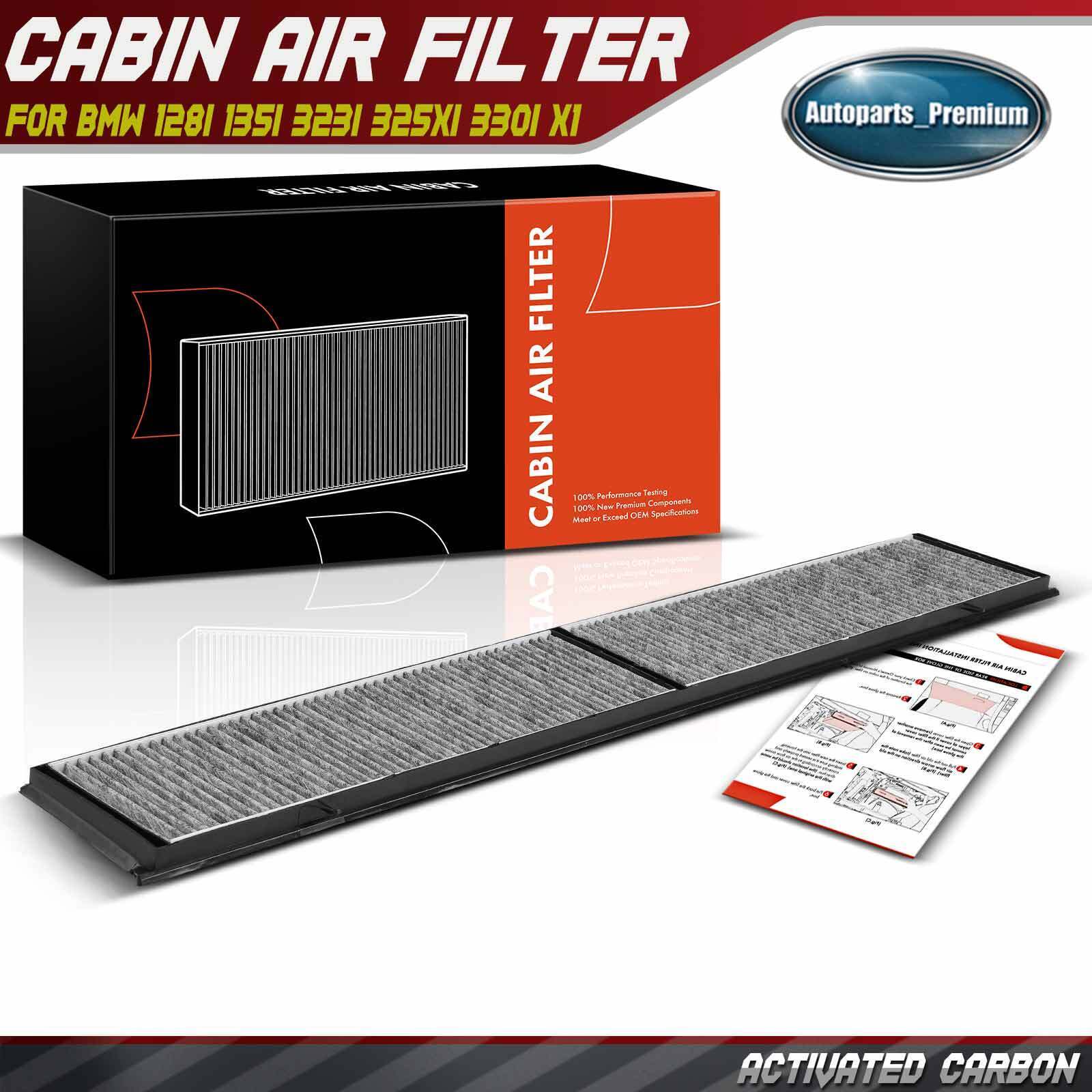Activated Carbon Cabin Air Filter for BMW E87 F20 128i 135i 08-13 E90 E84 323i
