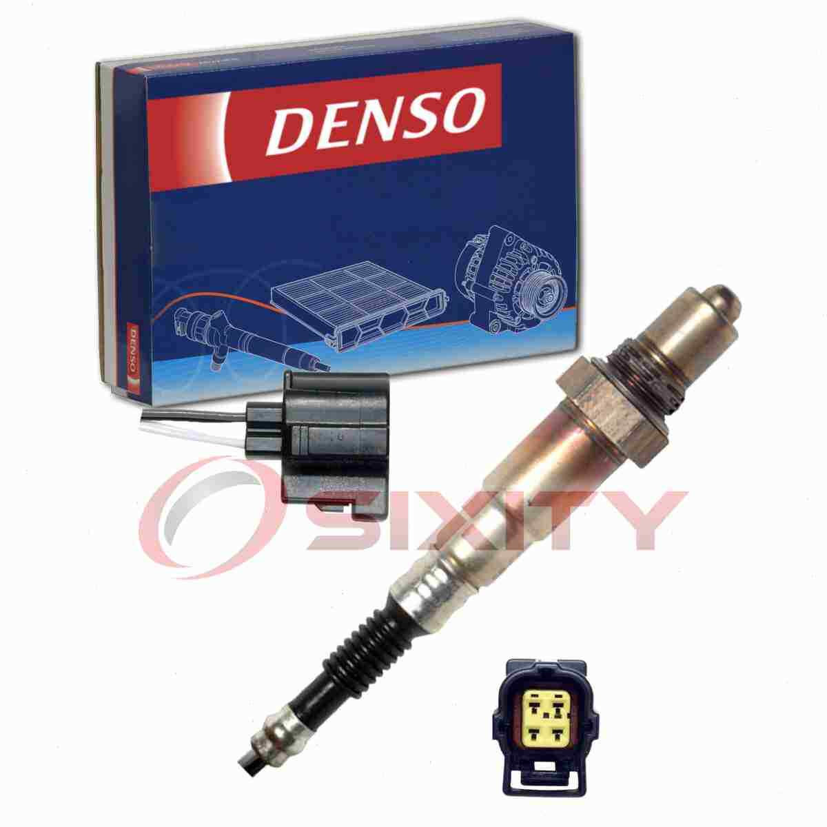 Denso Downstream Left Oxygen Sensor for 2007-2009 Mercedes-Benz CLK63 AMG qm