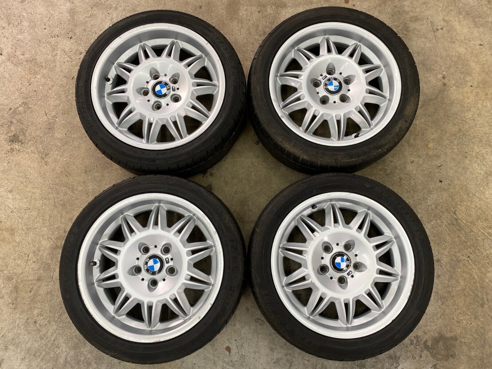 BMW DSII / DS2 Style 39 WHEELS E36 M3 Z3 OEM ORIGINAL RIMS STAGGERED