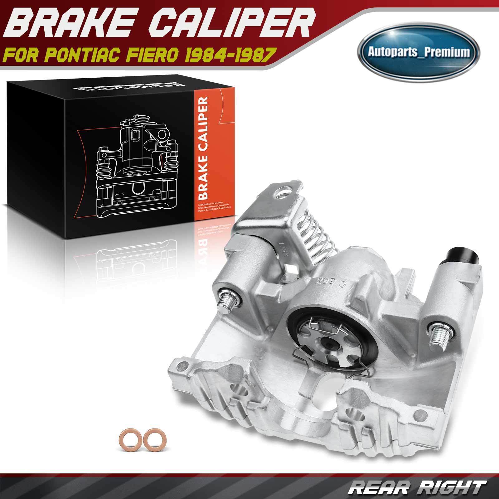 Disc Brake Caliper for Pontiac Fiero 84-87 L4 2.5L V6 2.8L Rear Right Passenger