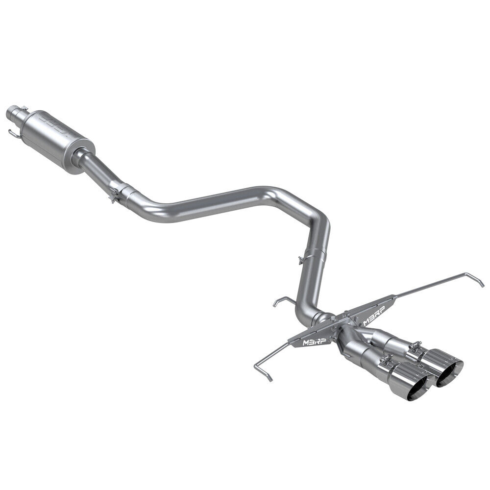 MBRP S4705AL Steel Cat Back Exhaust for 2019-21 Hyundai Veloster Turbo 1.6