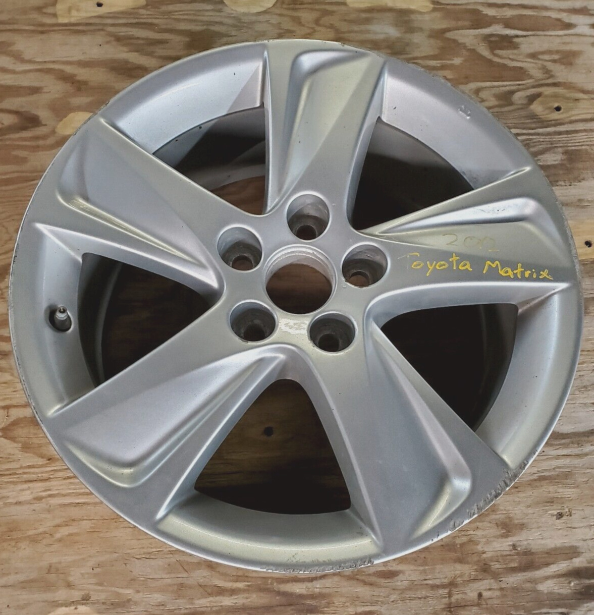 2011 2012 2013 Toyota Matrix Wheel Rim Silver Aluminum Alloy OEM 17x7 J39