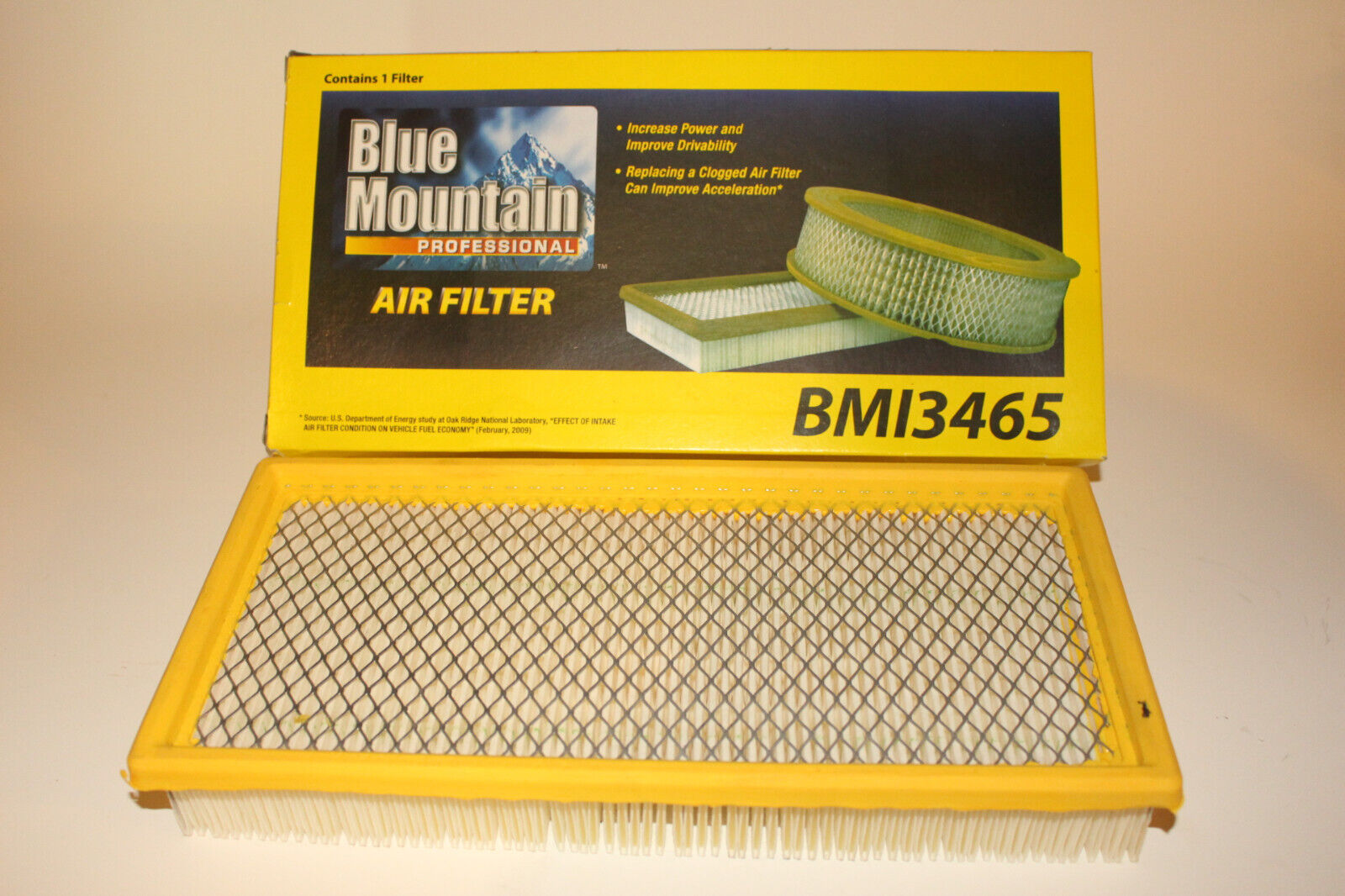 Blue Mountain Professional Air Filter 3465 / CA3660 - 1985-88 Ranger, Bronco II
