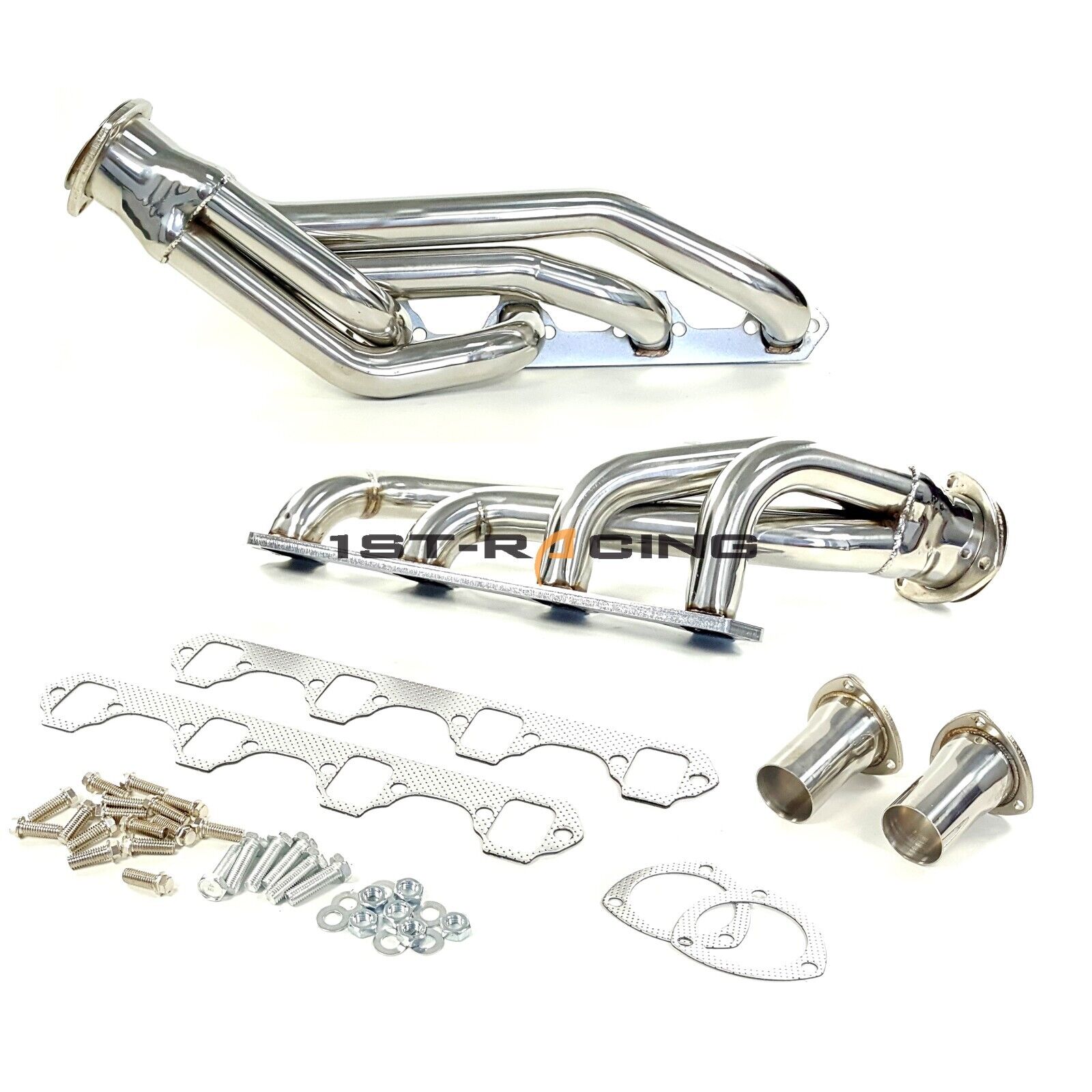 Turbo Exhaust Headers Kit For Ford 1964-1977 260/289/302 SBF Mustang Falcon Come