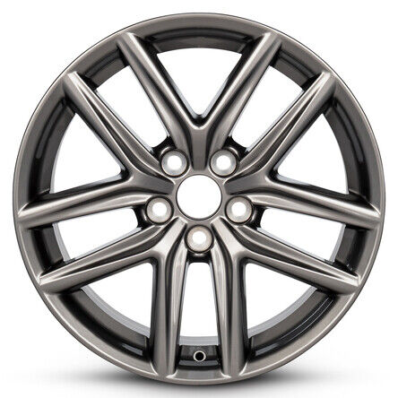 New Wheel For 2014-2019 Lexus IS250 18 Inch Hyper Silver Alloy Rim