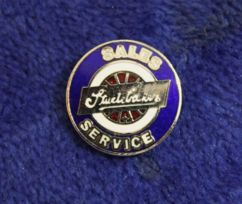 Studebaker Pin Hat Lapel Emblem Accessory Badge Logo Salles and Service