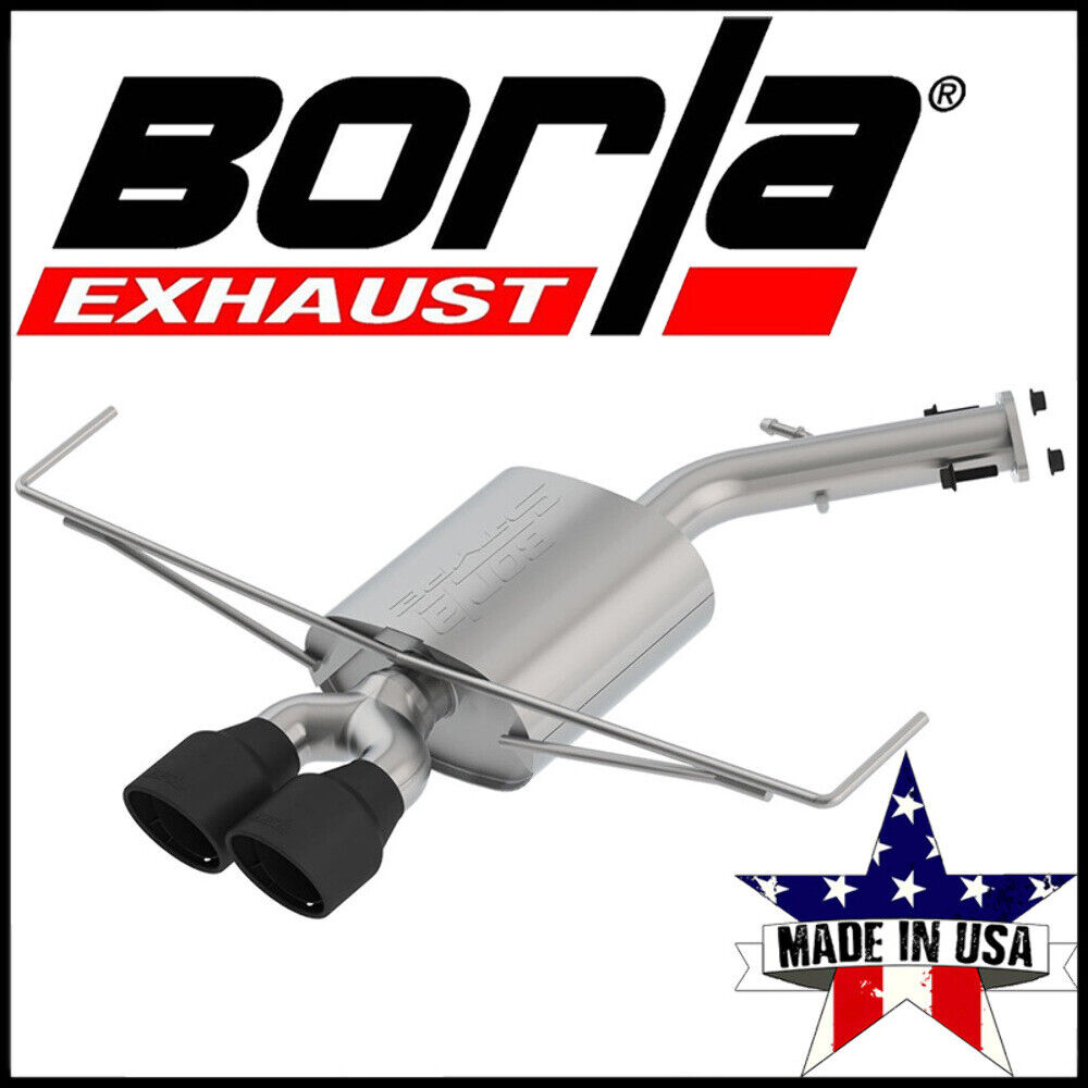 Borla S-Type Axle-Back Exhaust System fits 2019-2022 Hyundai Veloster 1.6L Turbo