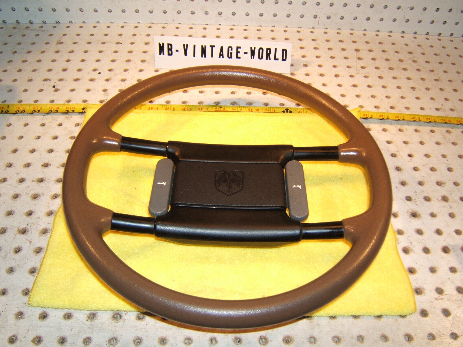 Pontiac 1986,1987 Fiero SE 2 door Black Brown steering OEM 1 Wheel only