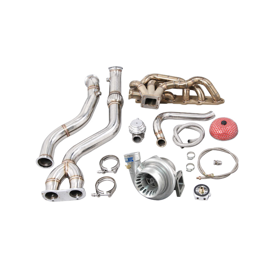 CXRacing Turbo Manifold Kit For 00-06 BMW E46 M3 with S54 Engine 600 HP