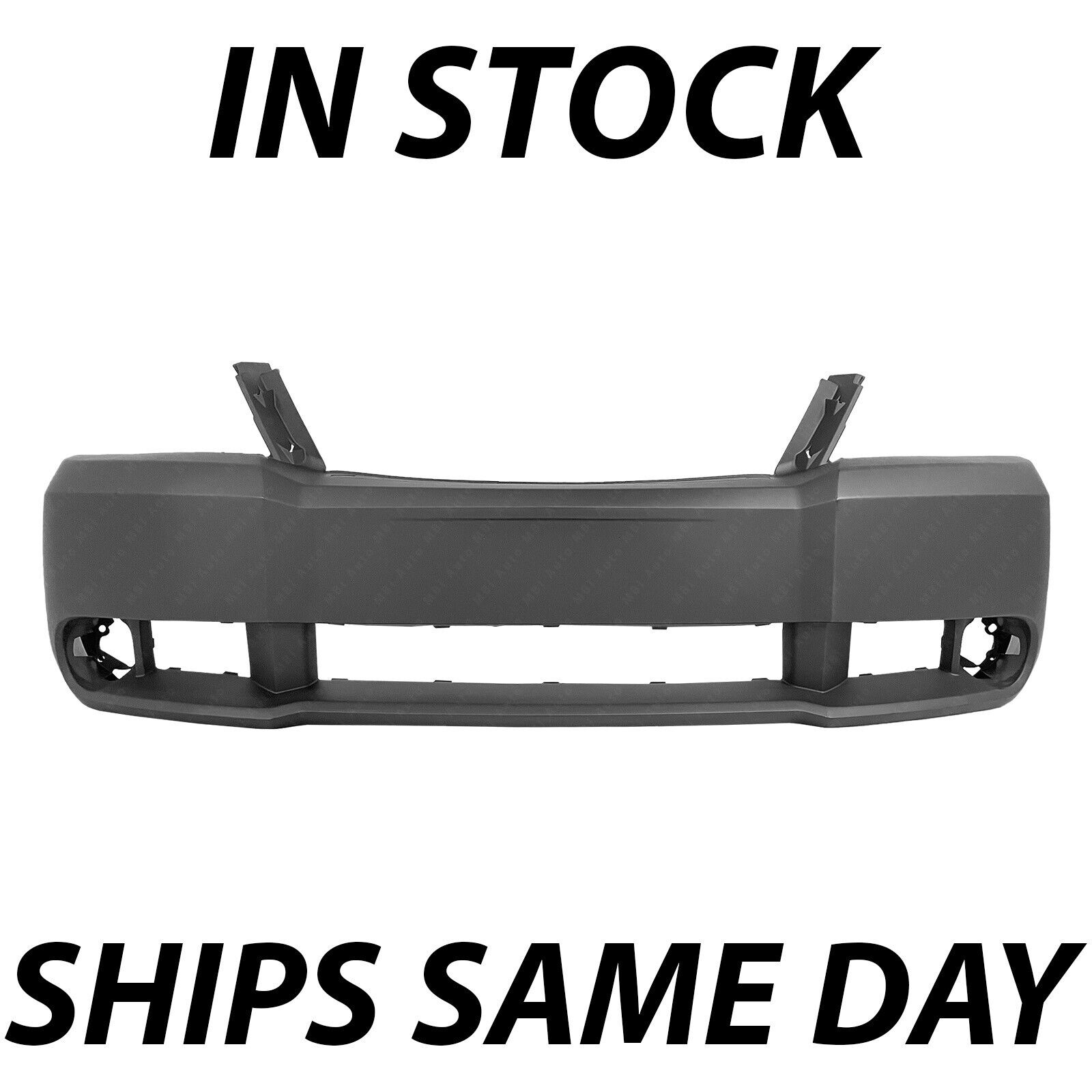 NEW Primered - Front Bumper Cover Replacement for 2008-2010 Dodge Avenger W/ Fog