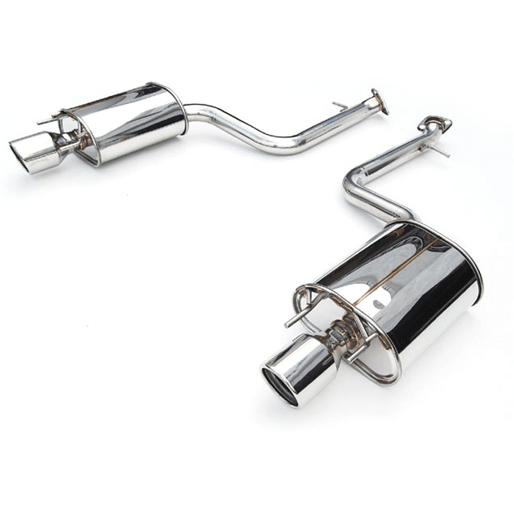 Invidia Q300 Dual Stainless Steel Tip Axle-Back Exhaust for 2015+ Lexus IS200t