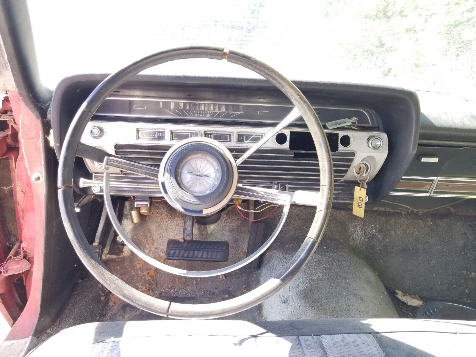 Steering Wheel Rim Blow Horn Ring GALAXIE 500 XL LTD Fastback 67 1967 Galaxy
