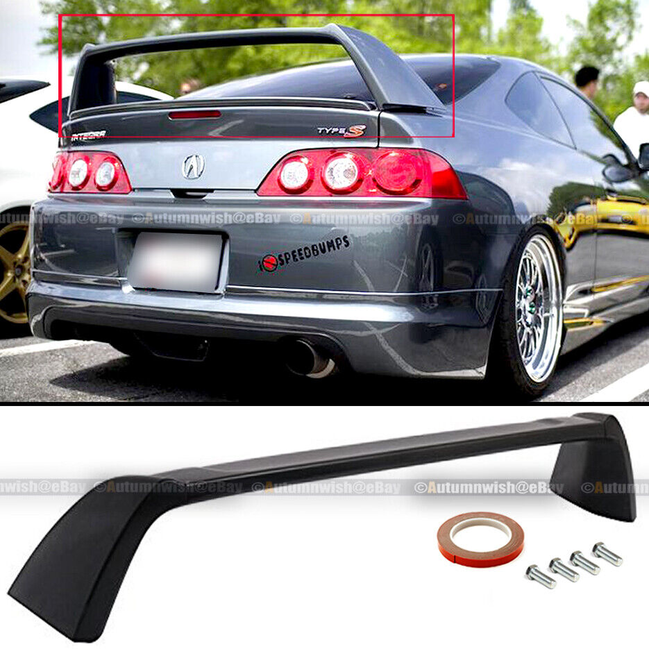 Fit 02-06 Acura RSX DC5 Primer 1 Piece JDM Type-R Rear ABS Trunk Wing Spoiler