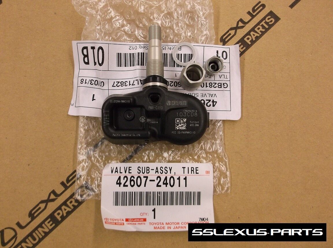 Lexus SC430 (2002-2006) OEM TIRE PRESSURE (TPMS) SENSOR 42607-24031 (WHITE)