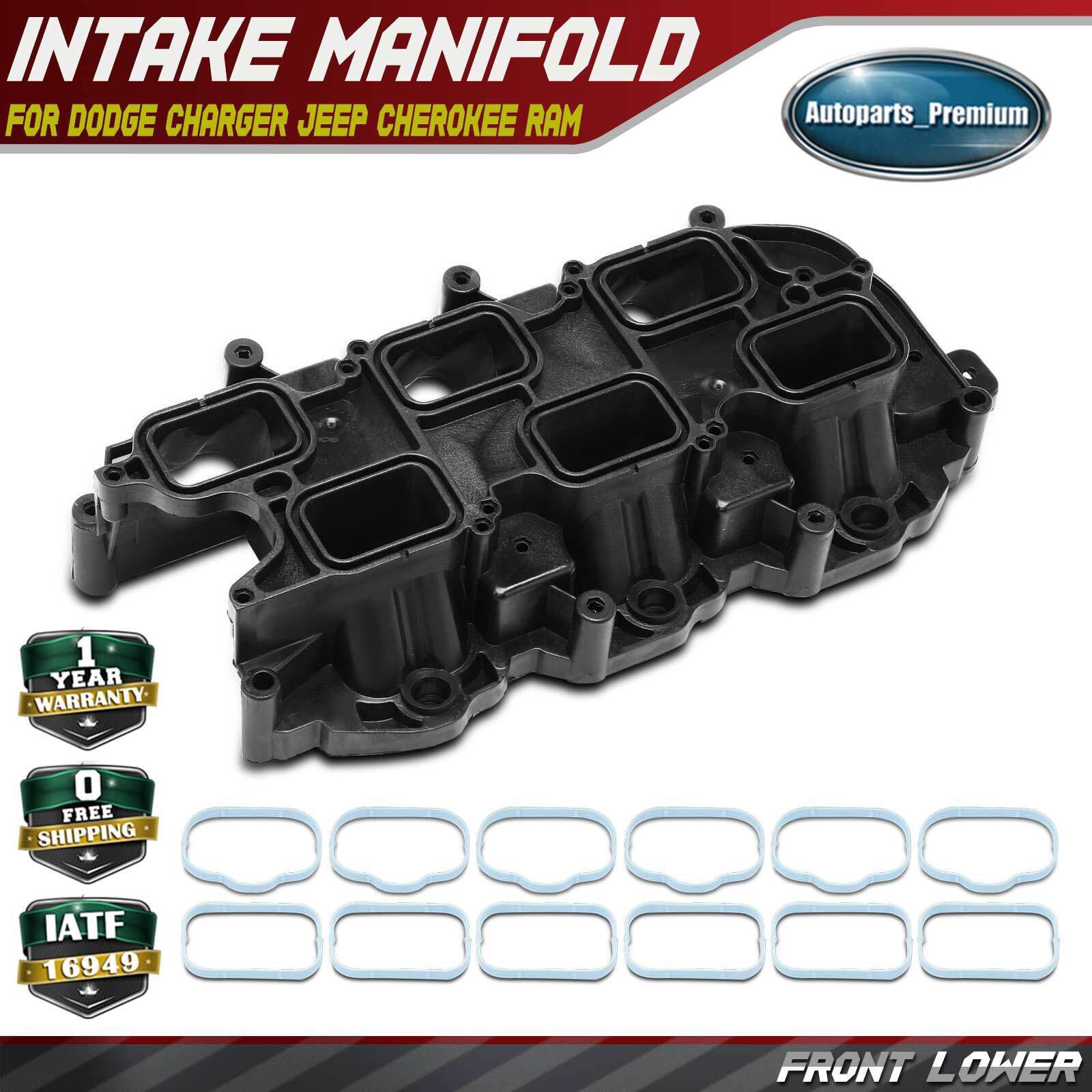 Front Lower Engine Intake Manifold for Dodge Charger Jeep Cherokee Ram Chrysler