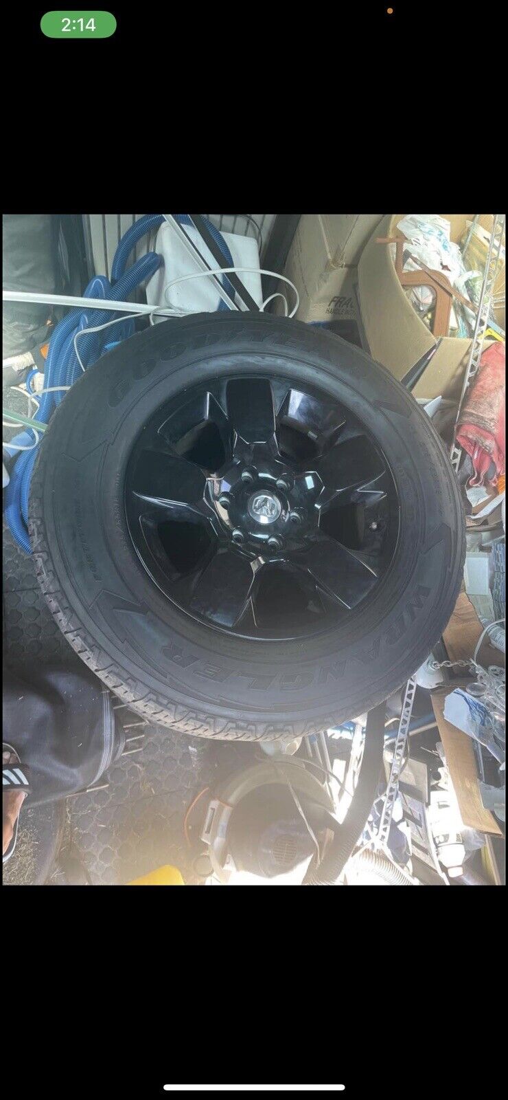 dodge ram 1500 tires and wheel 18”