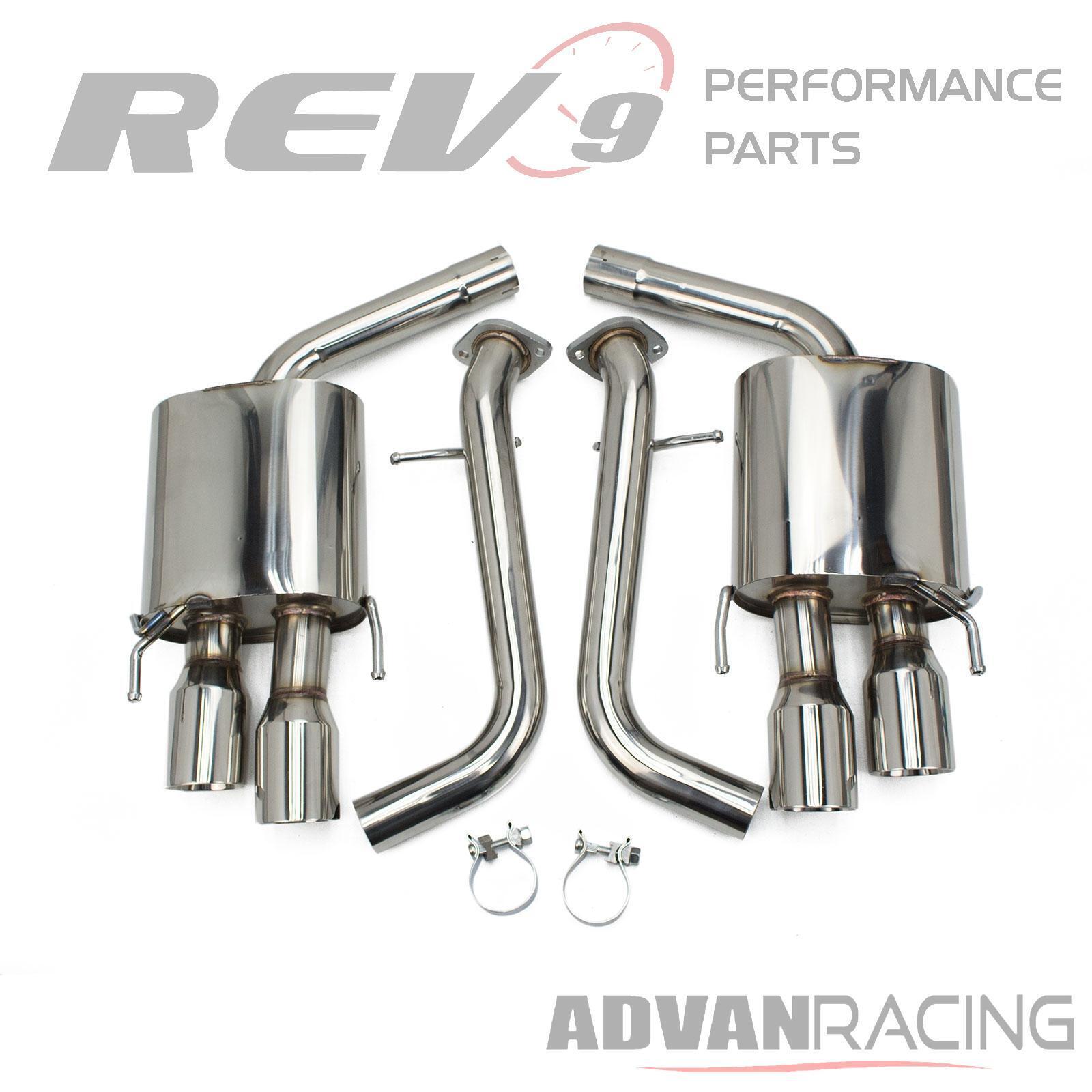 Rev9 Stainless Steel Axle-Back Exhaust Kit for LEXUS IS350 17-20 BOLT ON