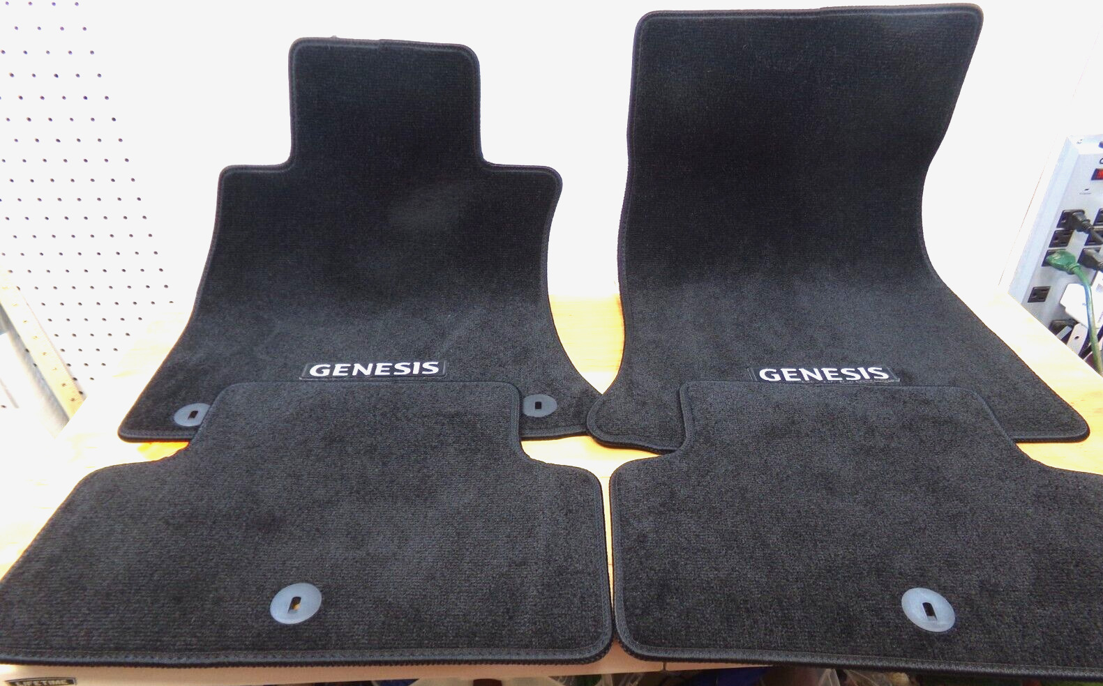 Genesis G70 OEM Carpet Floor Mats G9F14-AC000 19-23 - Set of 4 Black