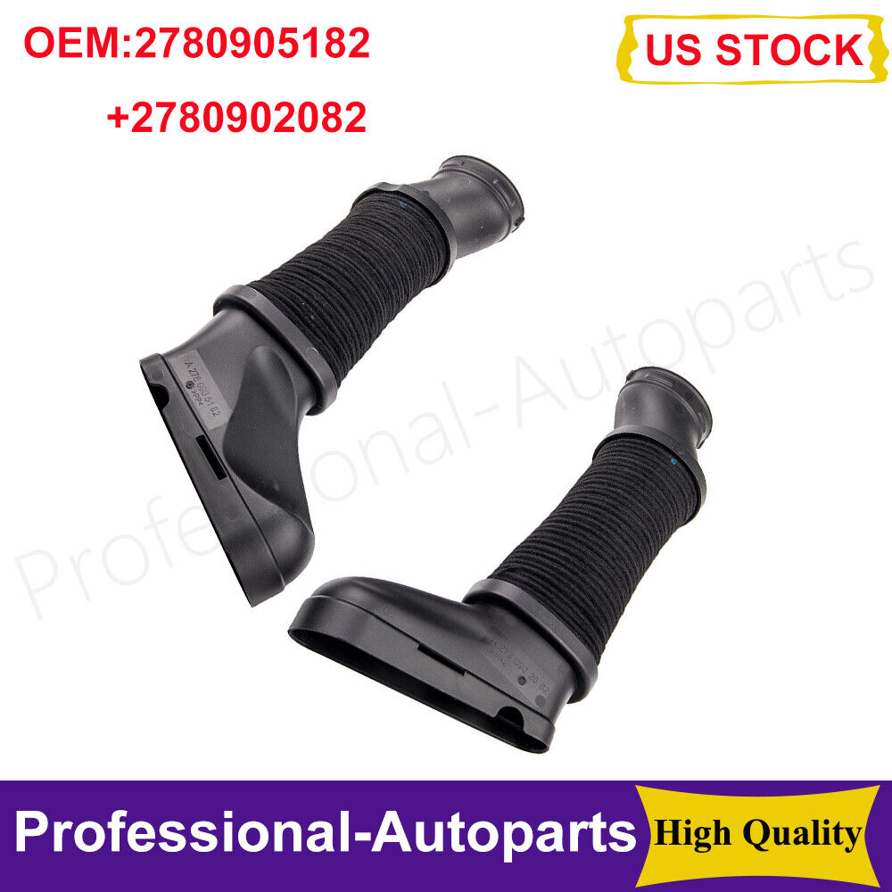 1Set L+R Intake Tube Inlet Air Pipe For Benz E550 Cls550 E63 AMG W212 W218