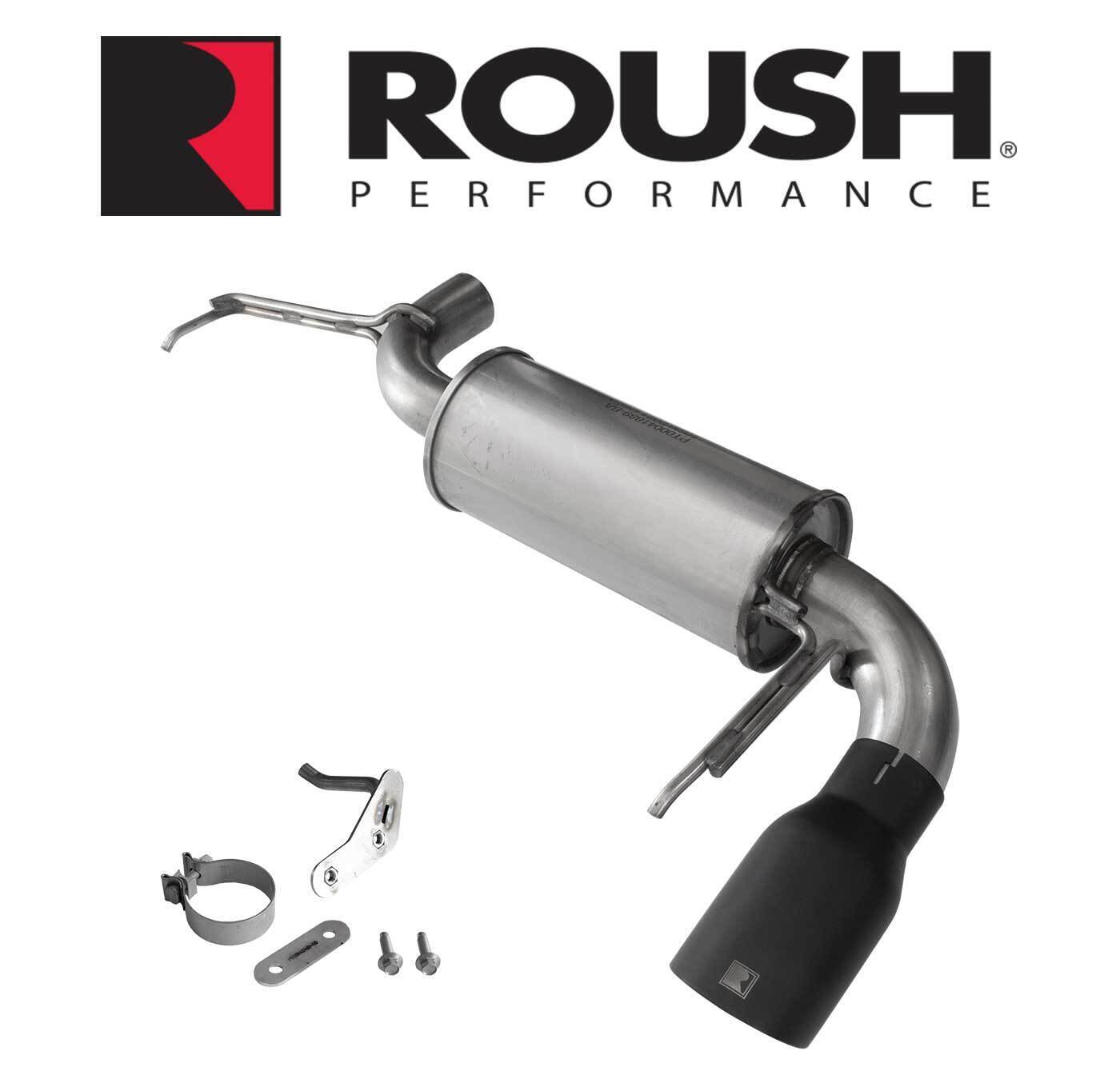 2021-2024 Ford Bronco Roush 422234 Axle Back Exhaust System w/ Black Tip