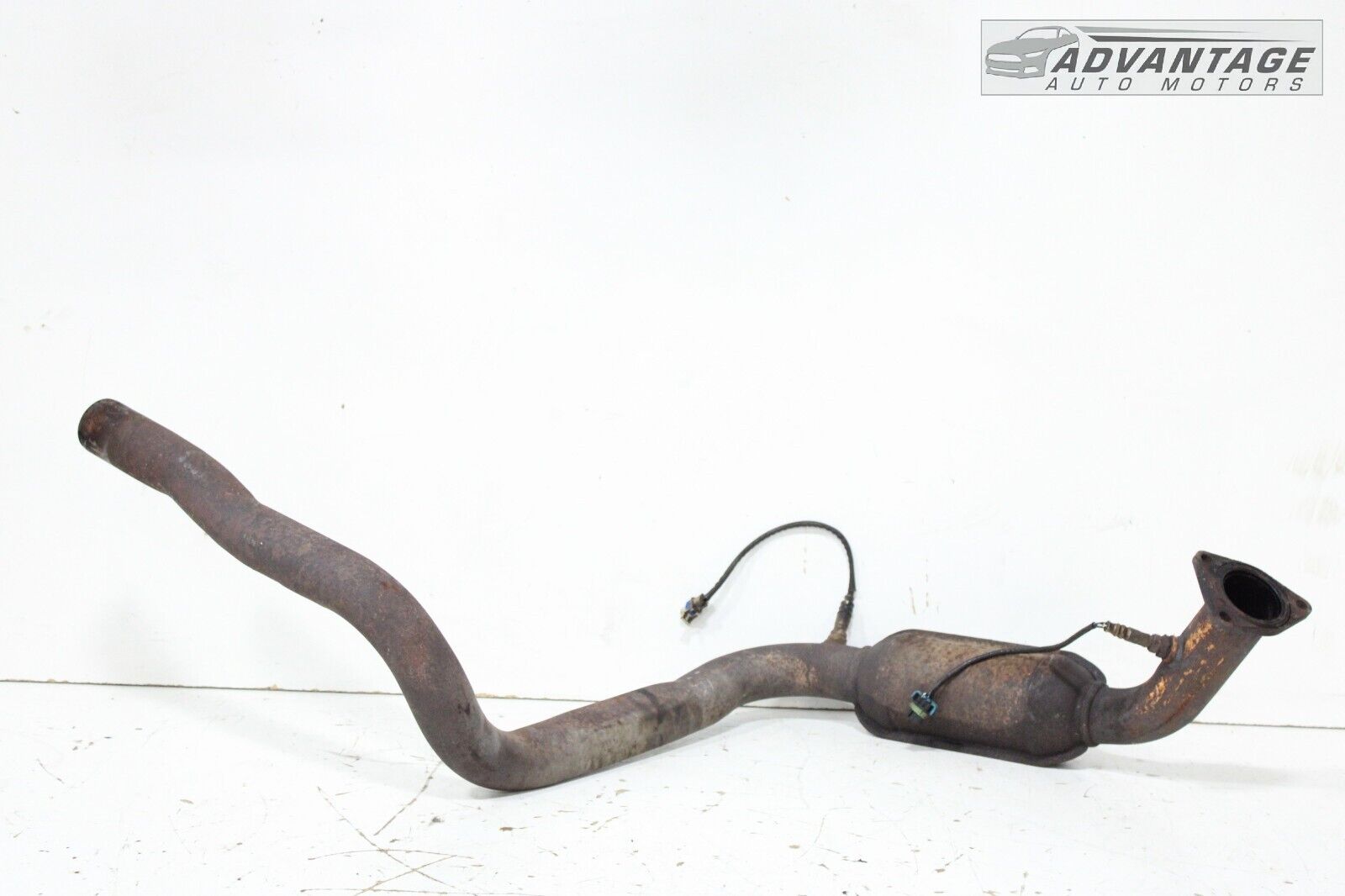 2003-2009 HUMMER H2 6.0L GAS FRONT LEFT SIDE EXHAUST DOWNPIPE TUBE PIPE OEM