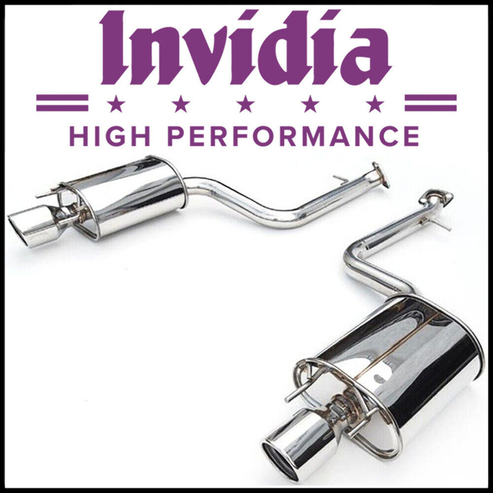 Invidia Q300 Stainless Axle-Back Exhaust System fits 2013-15 Lexus IS250 / IS350